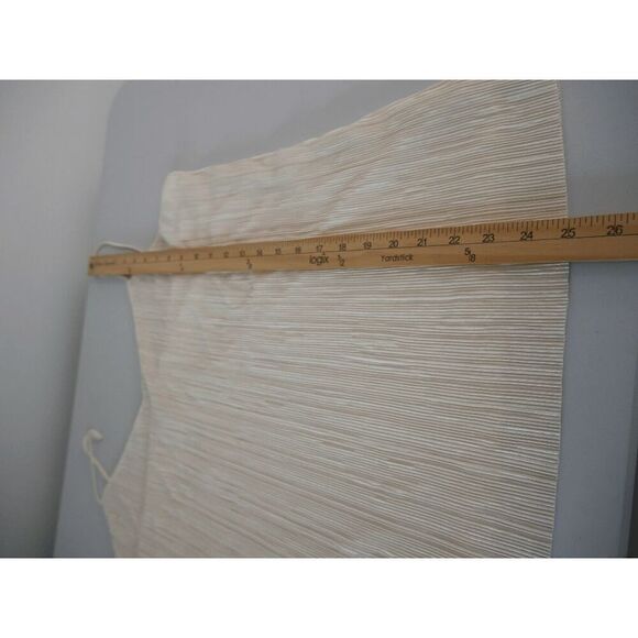 Anne Klein Women's V-Neck Micro-Pleated Knit Tank Cami Top XL - Picture 6 of 8